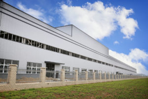39532167 - white modern factory building