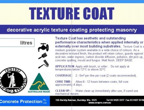 Texture Coat – Decorative acrylic textured coating protecting masonry